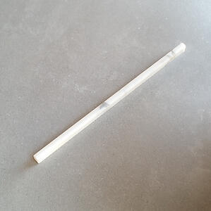 Calacatta Polished Marble Pencil - 5/8 x 12 x 3/8