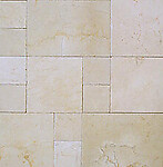 Crema Marfil French Pattern Opus Romano Chiseled Edge