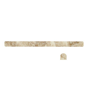 Cappuccino Polished Marble Pencil Molding 12
