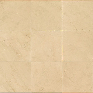 Crema Marfil Polished Select Marble Tile - 18