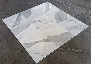 Statuario Venatino Polished Marble Tile