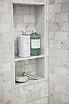 Bianco Carrara Polished Subway Marble Tile - 3