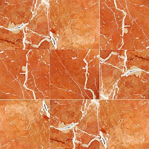 Rojo Alicante Polished Marble Tile - 4