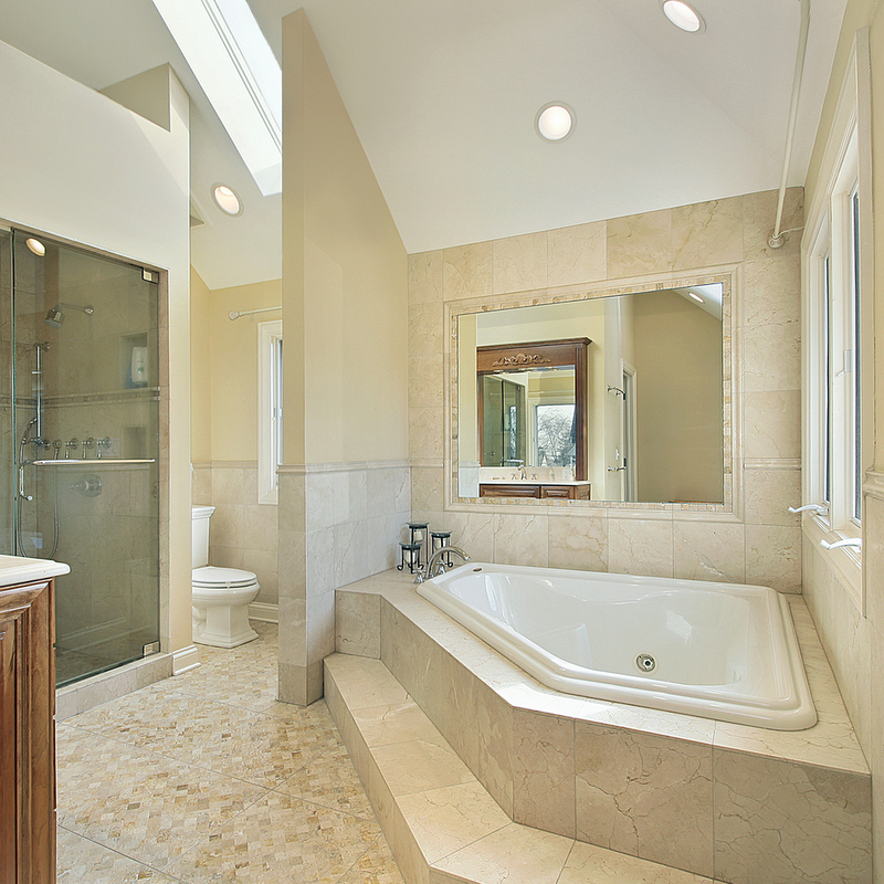 Crema Marfil 18x18 Honed Finish Marble Tile - Crema Marfil Shower Tile Crema Marfil 18x18 Honed Finish Marble Tile - Crema Marfil Shower Tile