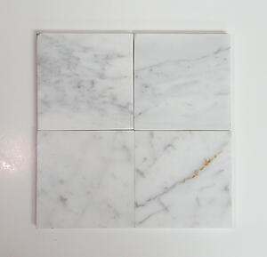 Calacatta Polished Marble Tile - 4