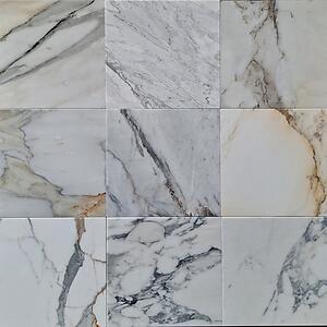 Calacatta Oro Honed Marble Tile 12 x 12 x 3/8 - (100 SQ. FT. Lot)