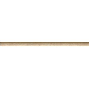 Cappuccino Polished Marble Pencil Molding 12 x 3/4 x 3/4