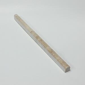 Cappuccino Polished Marble Pencil Molding - 3/4