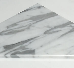 Statuario Polished Marble Bath Shower Corner Shelf