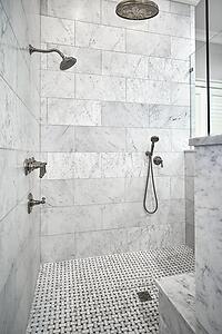 Statuario Venatino Polished Marble Tile - 12 x 24 x 3/8