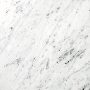 Bianco Carrara Honed Marble TIle - 18