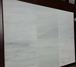 Bianco Ibiza Brushed Marble Tile - 12