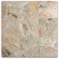 Breccia Peach Polished Marble Tile 12 x 12 x 3/8 - 100 SQ. FT. Lot