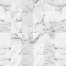 Bianco Carrara Polished Marble Mosaic - 2 x 2 x 3/8