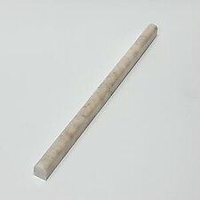 Cappuccino Polished Marble Pencil Molding - 3/4 x 5/8 x 12