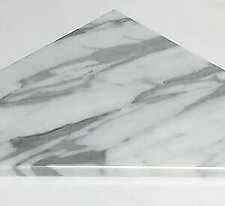 Statuario Polished Marble Bath Shower Corner Shelf
