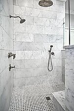 Statuario Venatino Polished Marble Tile - 12 x 24 x 3/8