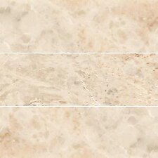 Cappuccino Polished Marble Subway Tile - 4 x 12 x 3/8