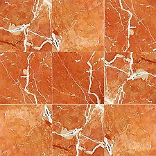 Rojo Alicante Polished Marble Tile - 4 x 4 x 3/8